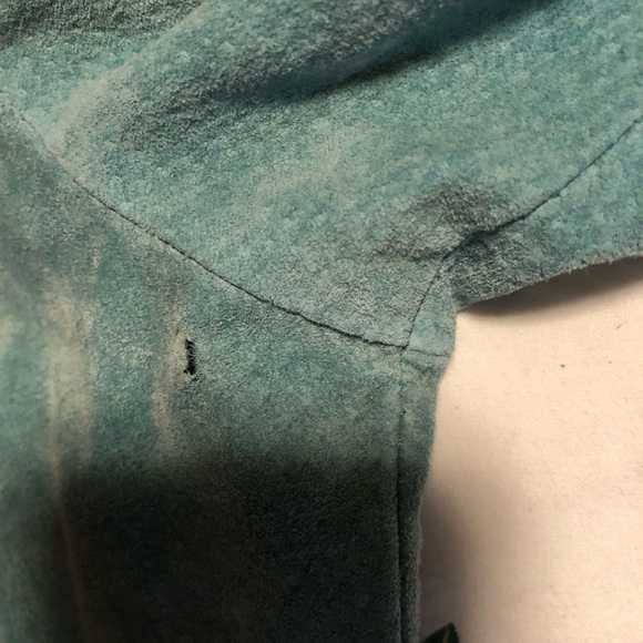 Live a Little blue suede jacket - Picture 7 of 7